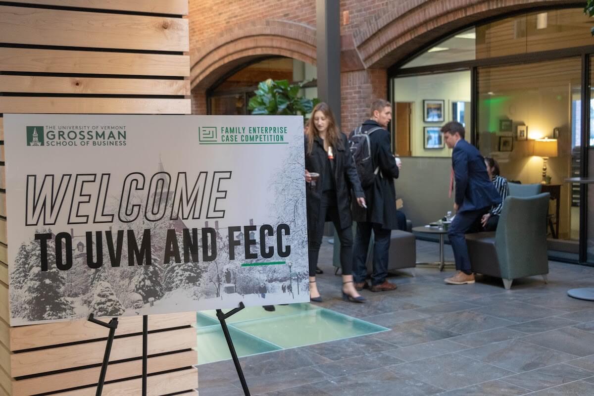 Winners of UVM’s Family Business Case Competition 2019