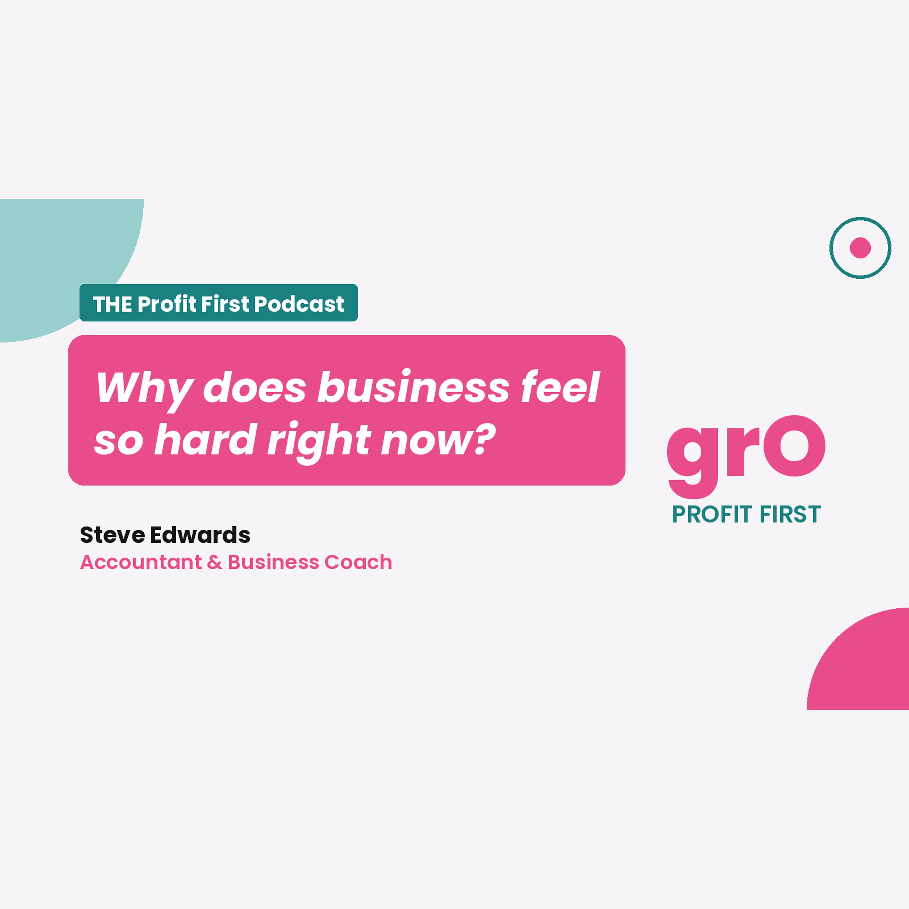 Profit First: Why Does Business Feel So Hard Right Now?