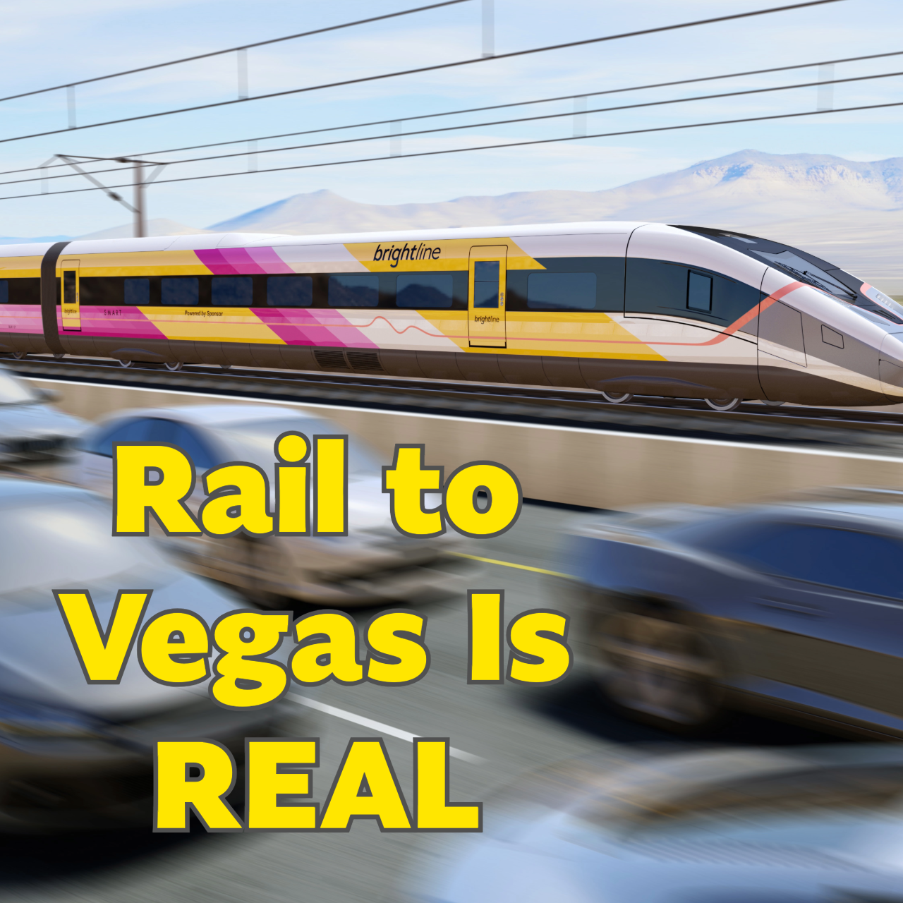 Vegas High-Speed Rail Hits 99% Milestone