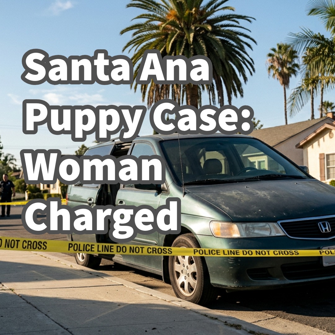 Woman Charged in Santa Ana Puppy Killing