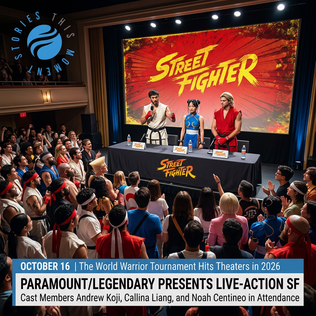 Street Fighter Movie: Ryu, Ken & Chun-Li Hit Theaters October 16