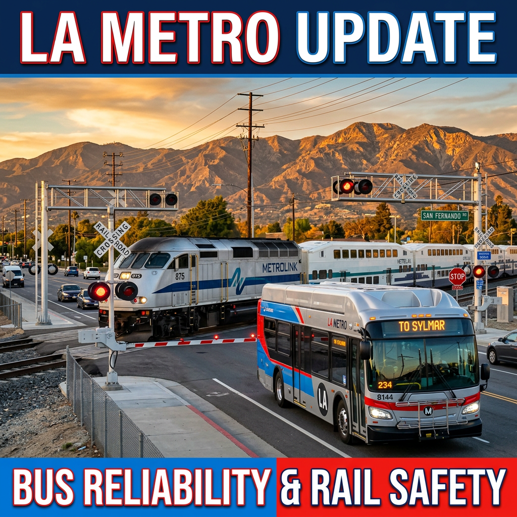 LA Metro Invests $99 Million in Bus Reliability and Rail Safety