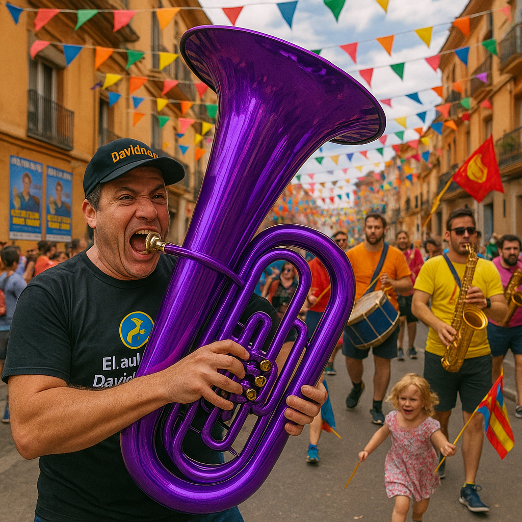376. Tuba de Plástico para Charanga + Bombardino (3+1)