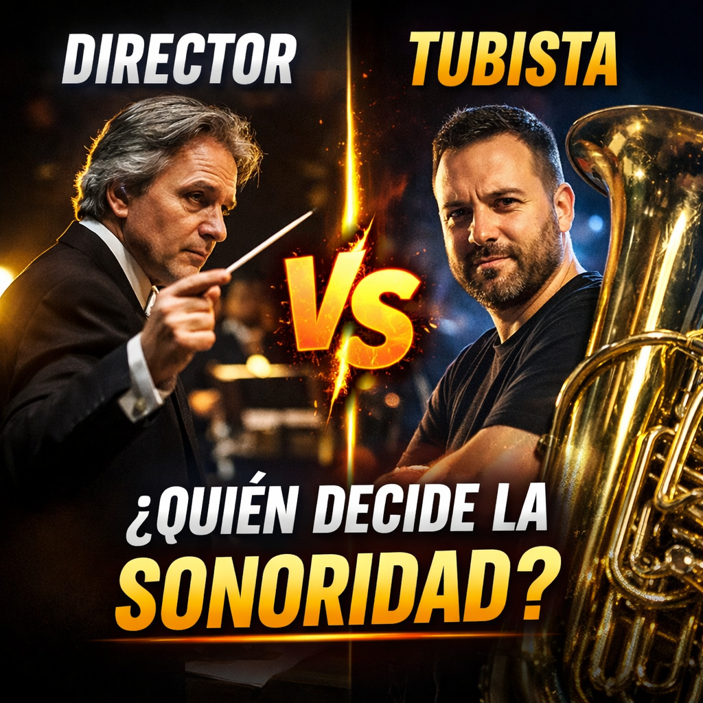 414. Director Vs Tubista ¿quién decide la sonoridad de la tuba?