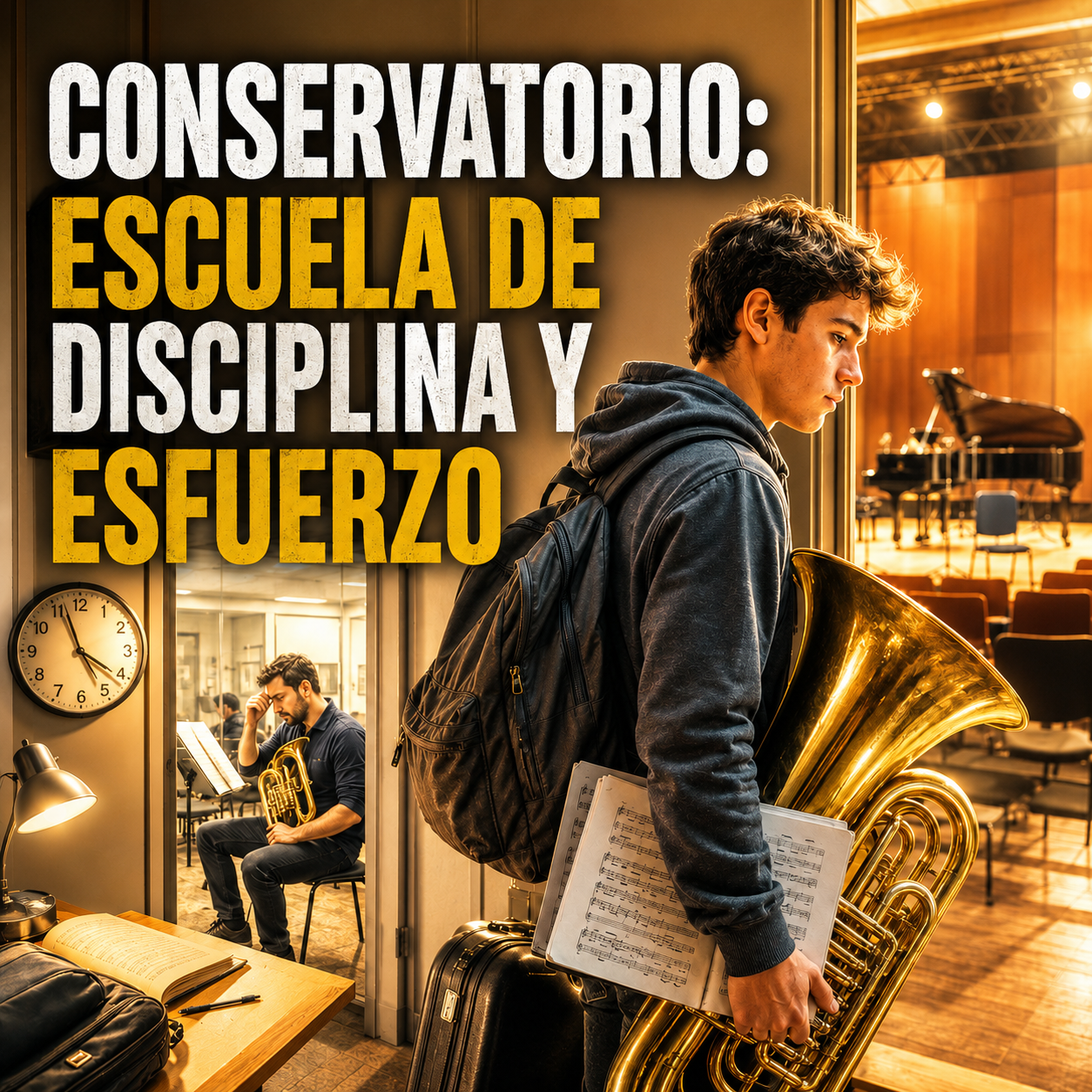 425. Conservatorio: Escuela de disciplina y esfuerzo