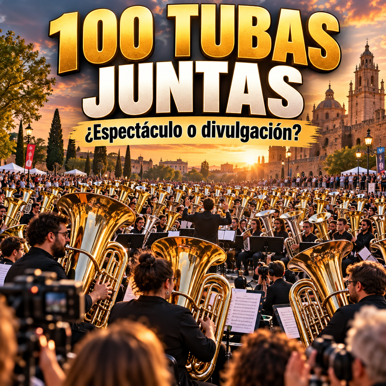 437. Más de 100 tubas juntas ¿espectáculo o divulgación?
