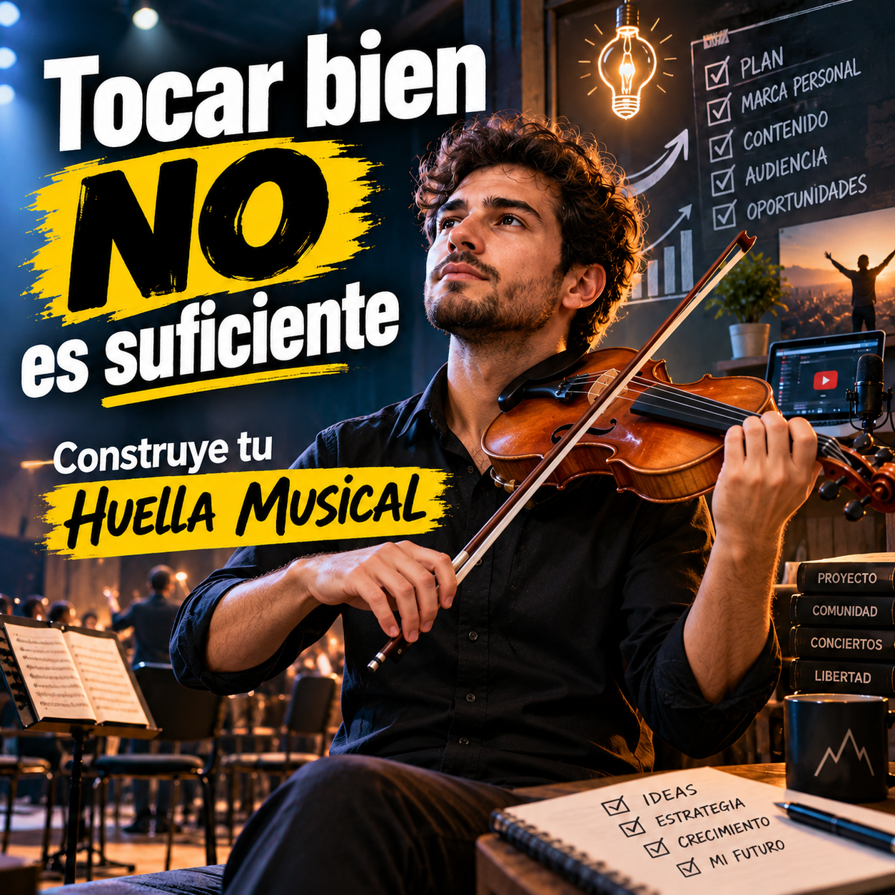 440. Tocar bien No es suficiente: Construye tu Huella Musical
