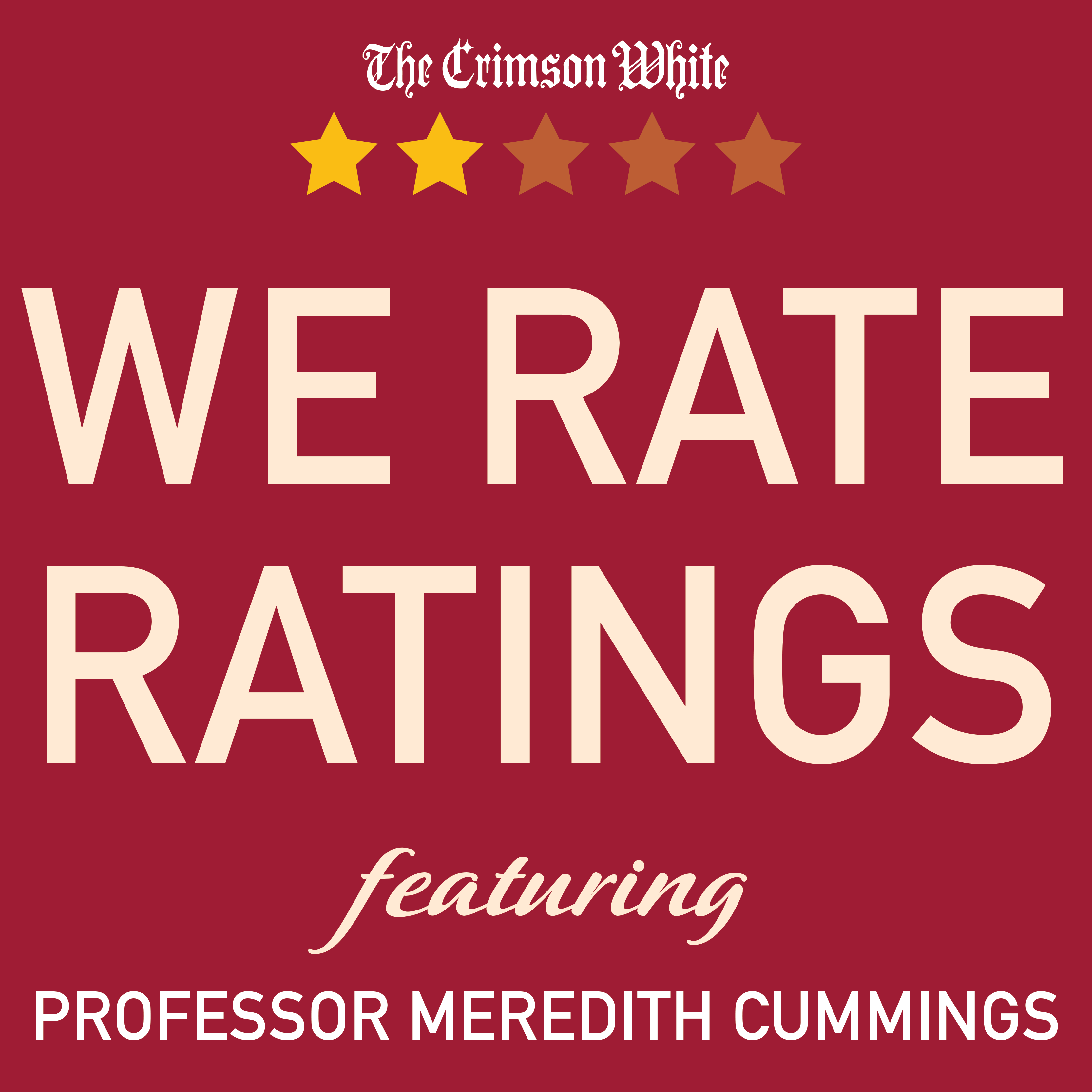 We Rate Ratings: S01.E01: Meredith Cummings from C&IS