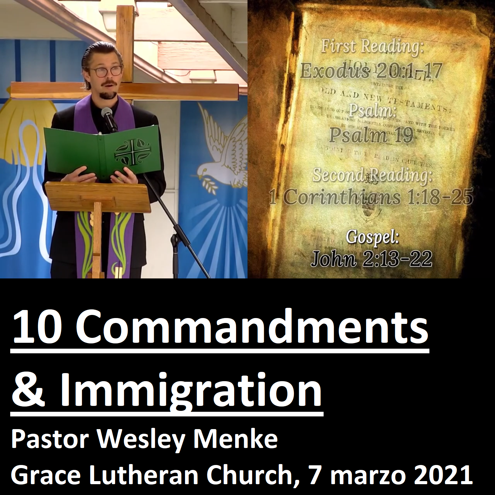 The 10 Commandments and Immigration