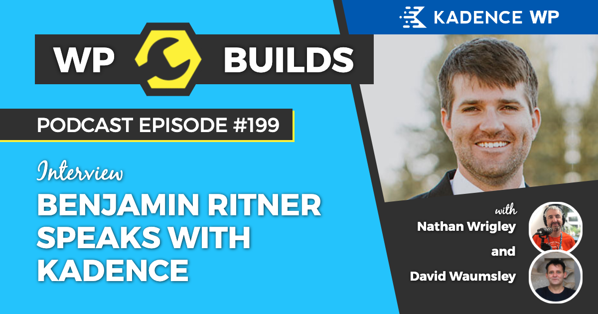 199 - Benjamin Ritner speaks with Kadence