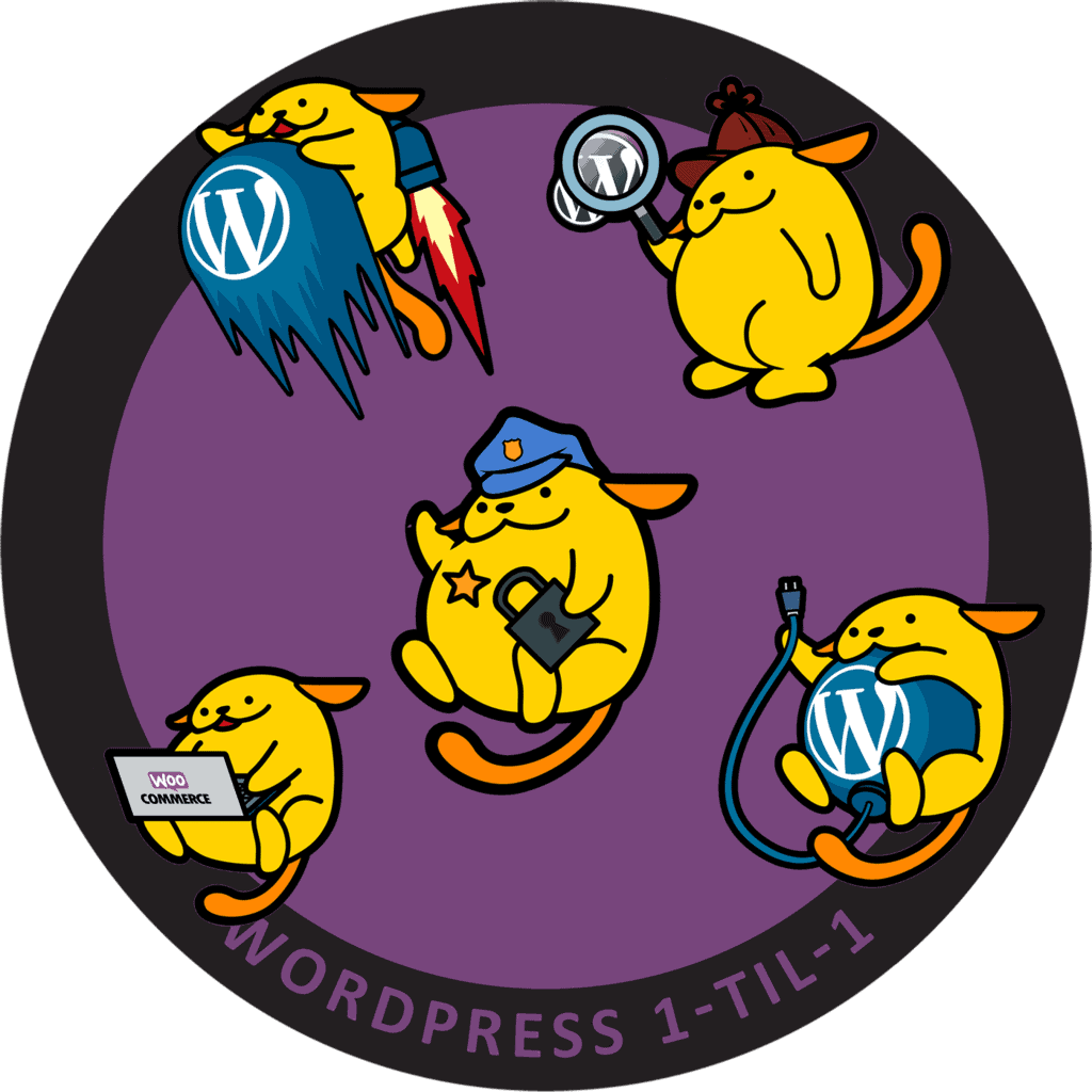 WordPress 1-til-1 – Wapuu