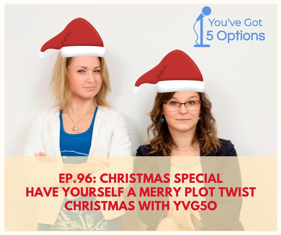 Ep 96: LIVE SHOW SPECIAL: Have Yourself a Merry Plot Twist Christmas!